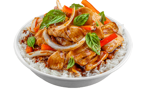 Pei Wei Thai basil chicken