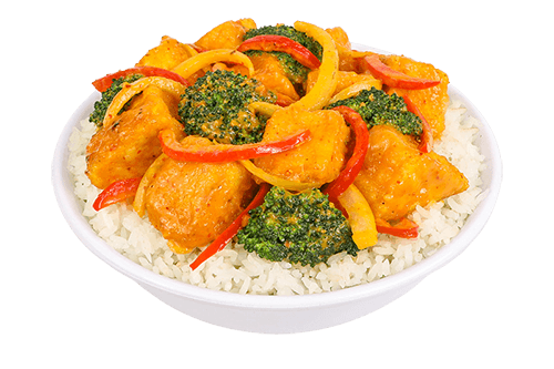 Thai Coconut Curry Crispy Tofu